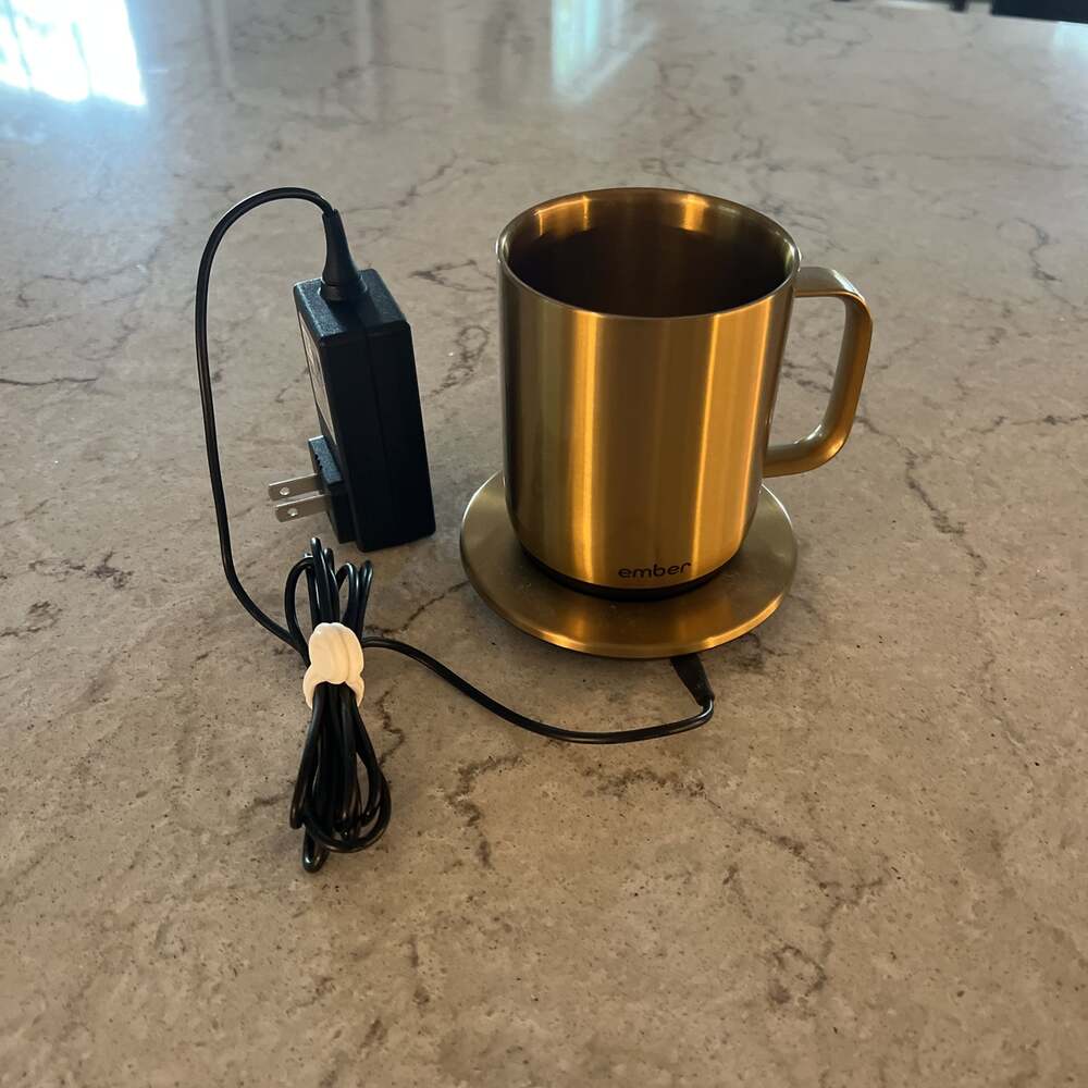 Ember Temperature Controlled Smart Mug 2, 10 oz, Gold
